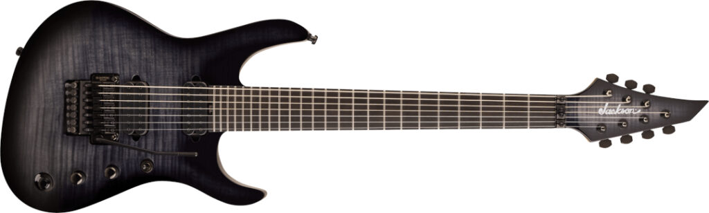 Jackson Pro Plus Series Signature Chris Broderick Soloist 7 Transparent Black E-Gitarre