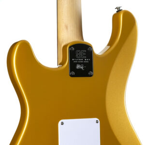 Korpusrückseite der PRS SE John Mayer Silver Sky Gold Spark.