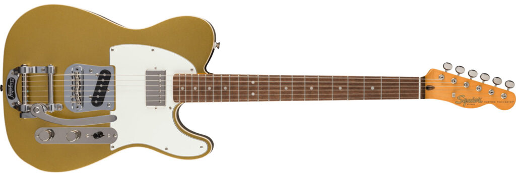 Squier Classic Vibe Custom Telecaster with Bigsby SH Aztec Gold