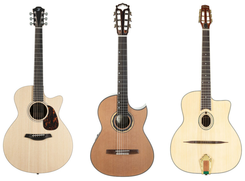 Verschiedene Cutaways