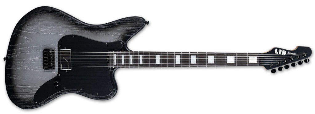 ESP LTD XJ-1 Baritone Silver Blast ESP LTD XJ-1 Baritone Silver Blast