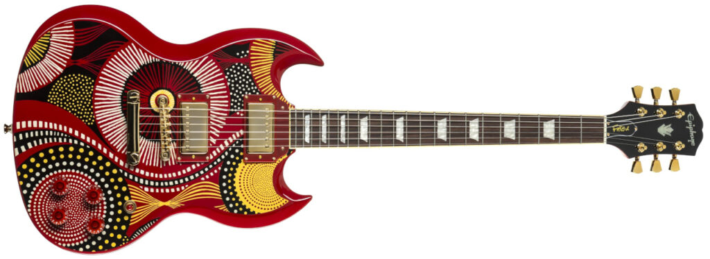 Epiphone Fatoumata Diawara SG Ember Red