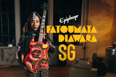 Epiphone Fatoumata Diawara SG E-Gitarre.