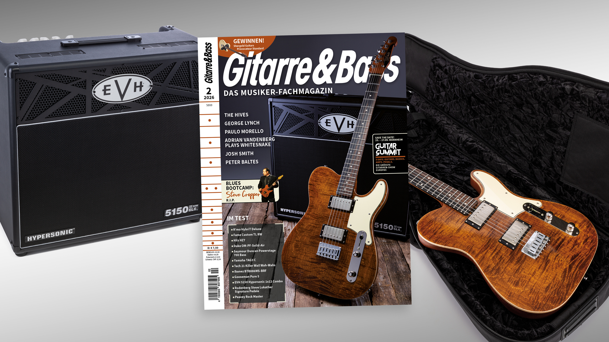 Die neue Gitarre & Bass 02/2026 ist da!
