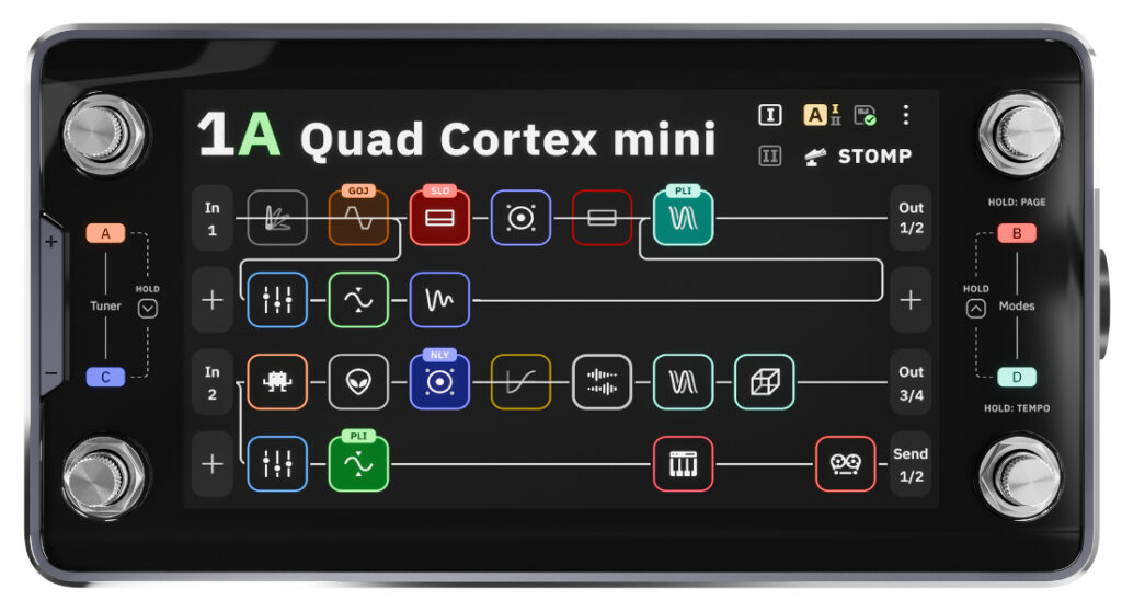 Neural DSP Quad Cortex Mini Neural DSP Quad Cortex Mini