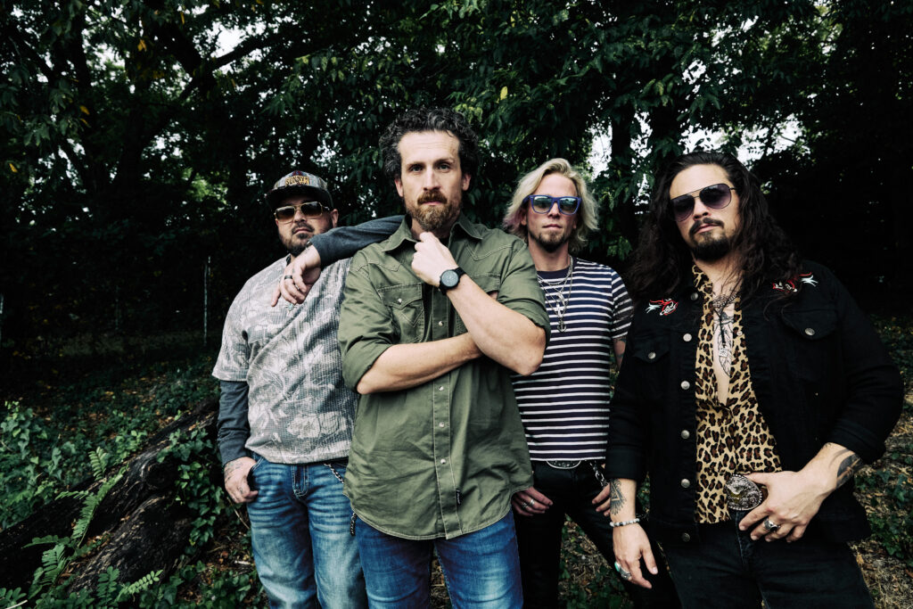 Black Stone Cherry v.l.n.r.: Chris Robertson, John Fred Young, Ben Wells und Steve Jewell (Foto: Jimmy Fontaine)