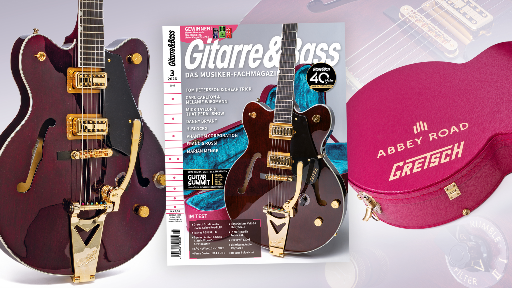 Die neue Gitarre & Bass 03/2026 ist da!