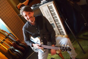 Hanno Busch mit seiner Nik Huber Rietbergen. © Lothar Trampert