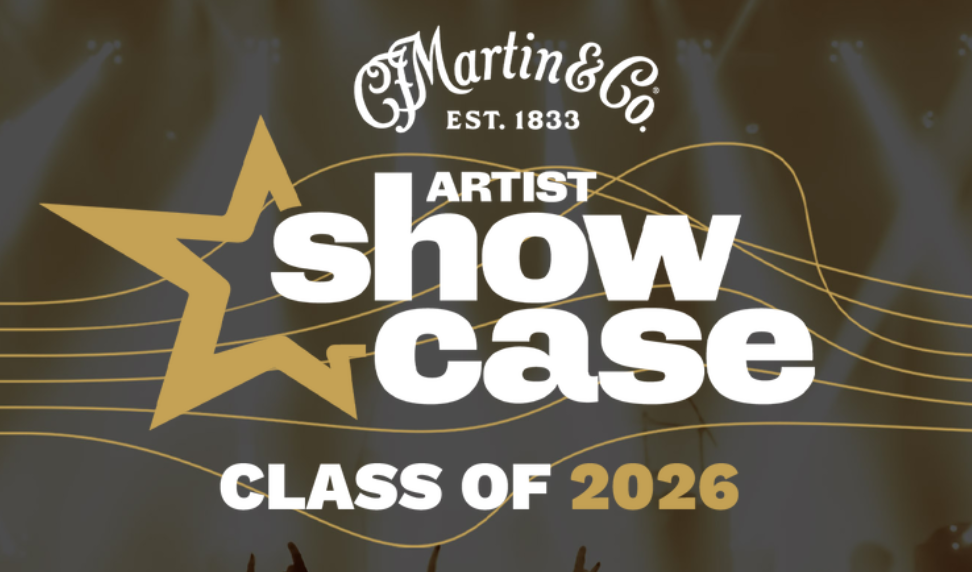 Martin Guitar gibt Artist Showcase Class of 2026 bekannt
