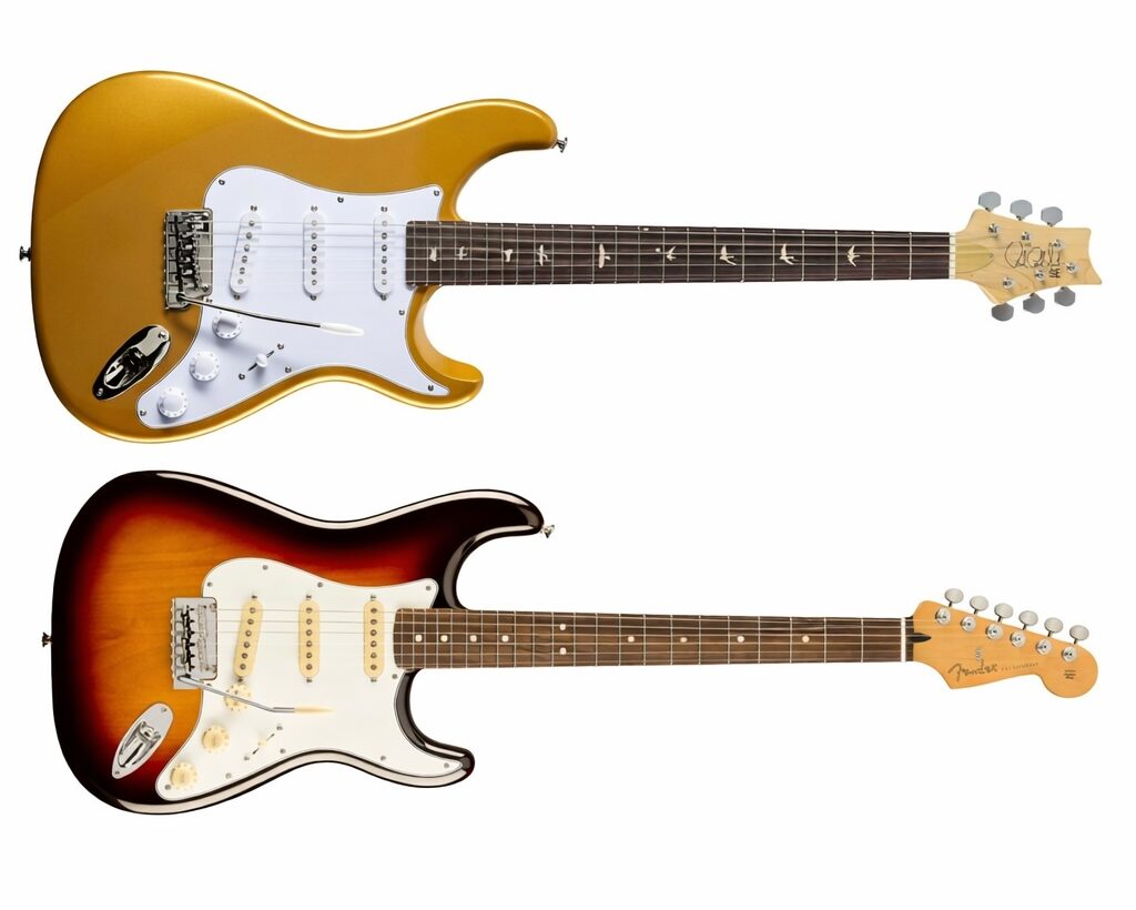Viele Wege führen zur Strat: PRS SE Silver Sky und Fender Player II im Vergleich