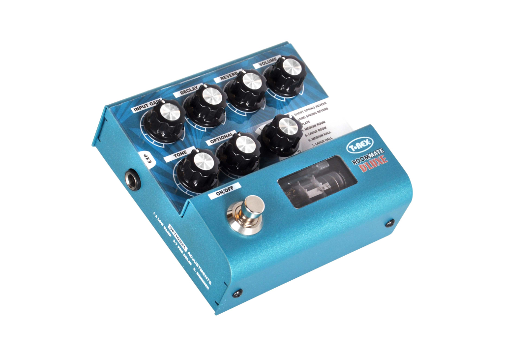 T-Rex RoomMate D’Luxe – Röhrengetriebenes Reverb der dritten Generation