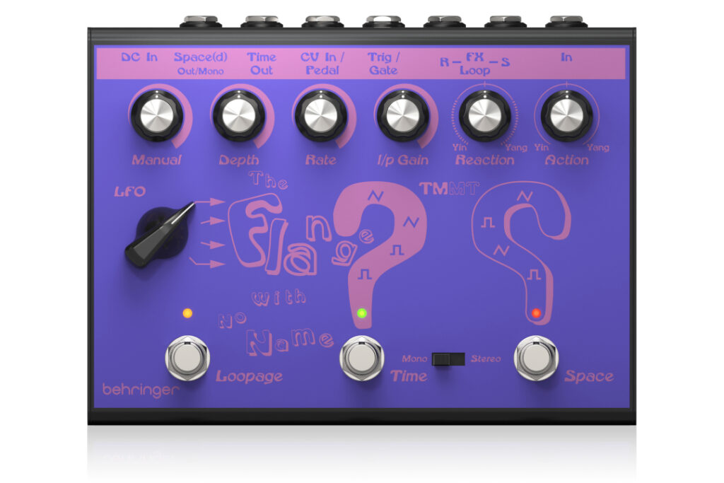 Produktbild des Behringer Flange With No Name Flanger Effektpedals