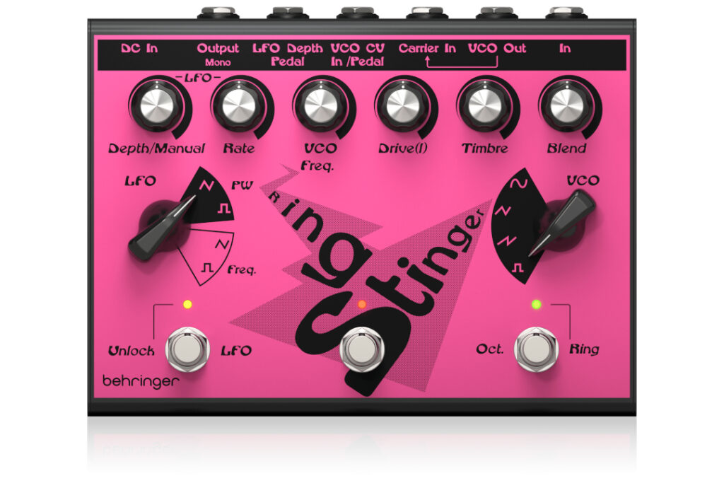 Produktbild des Behringer Ring Stinger Ring Modulation Effetpedals