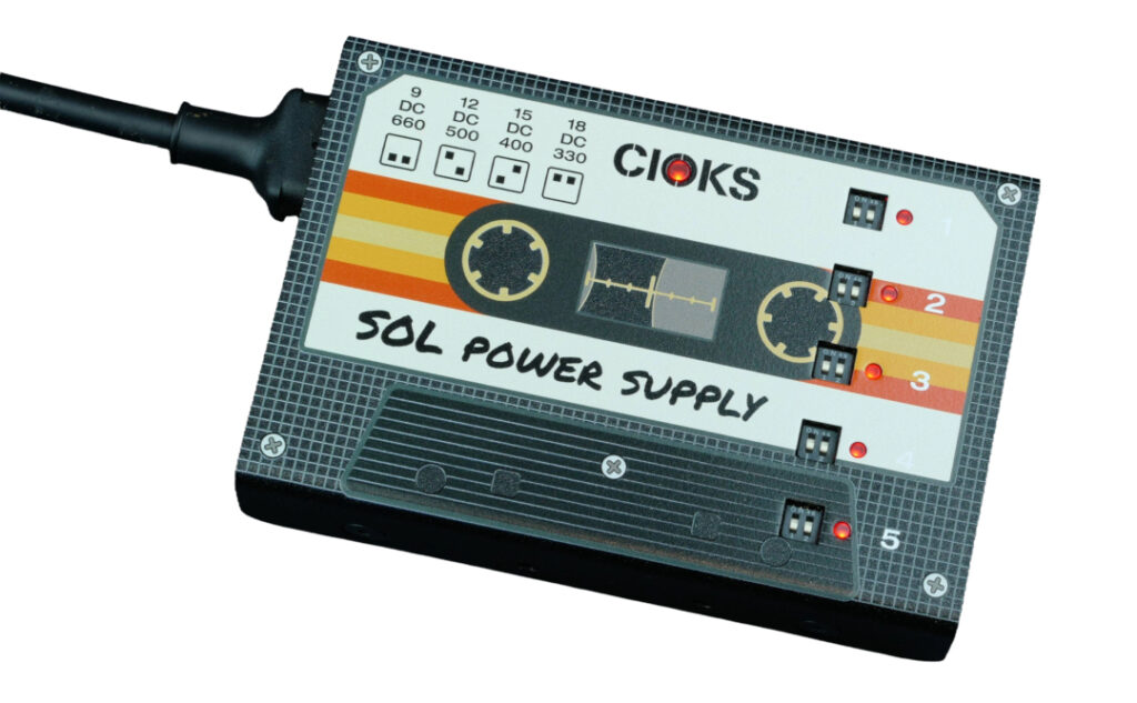 Cioks SOL Cassette Tape Limited Edition Power Supply Multinetzteil Cioks SOL Cassette Tape Limited Edition Power Supply Multinetzteil