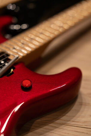 EVH 5150 DX Kill Switch EVH 5150 DX Kill Switch Nahaufnahme der E-Gitarre.