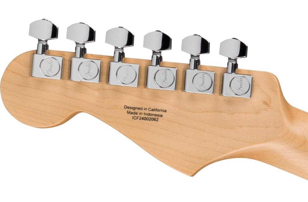 Headstock Fender Standard Stratocaster