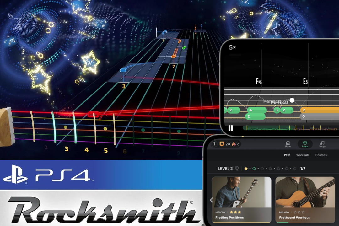 Gitarre lernen mit Videospielen: Games & Tools für spielerisches Üben