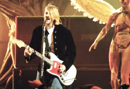 Kurt Cobain /w Fender Mustang