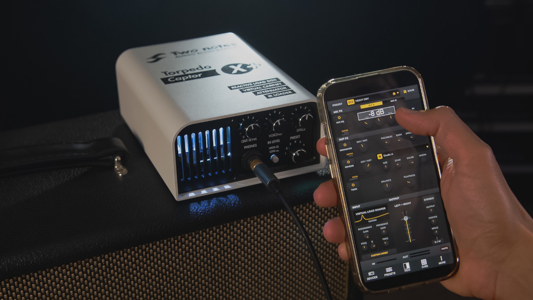 Two Notes Torpedo Captor X+ – Neue Stereo-Engine und umfangreiches Feature-Upgrade