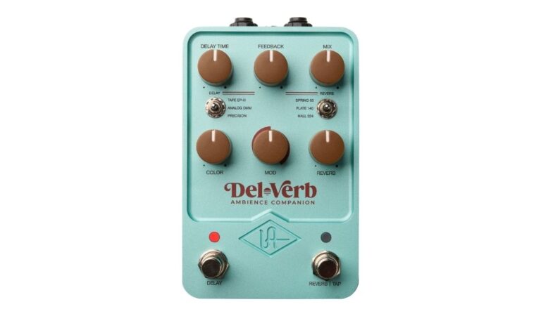 Effekpedal Universal Audio Del-Verb im Test