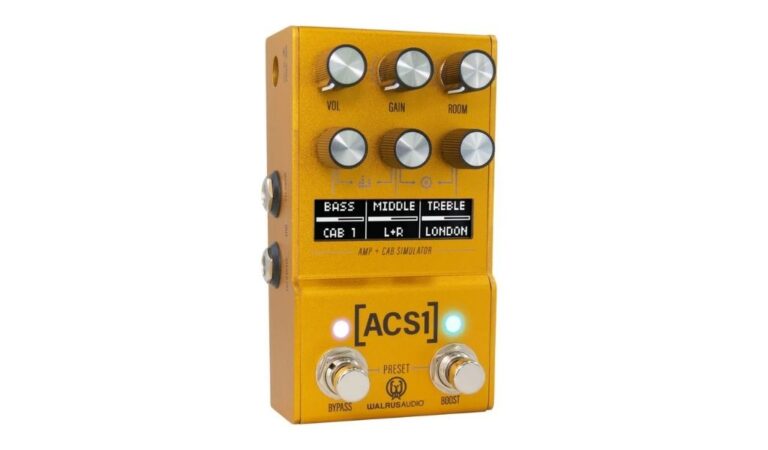 Test: Walrus Audio Mako ACS1 MKII Amp + Cab Simulator