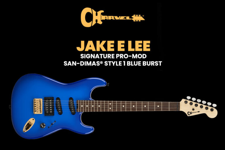 Charvel Jake E Lee Signature: Legendäre Blue-Burst des Ozzy Osbourne-Gitarristen kehrt zurück!