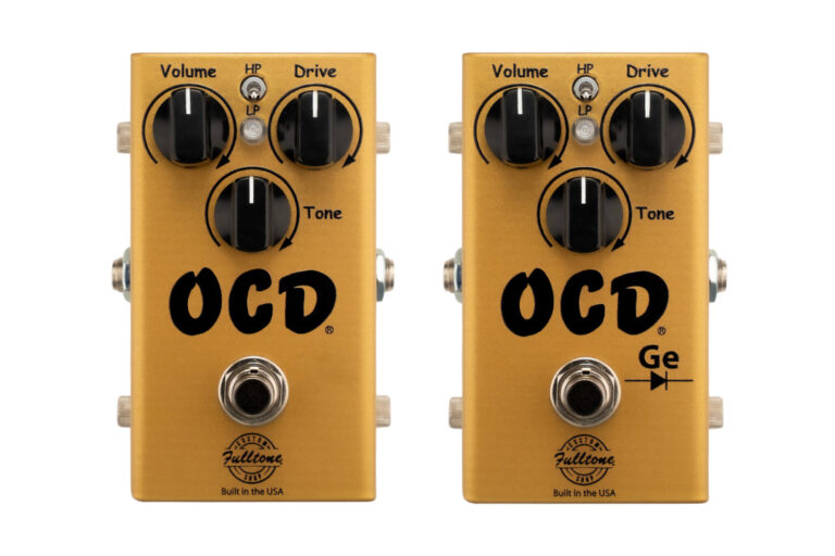 Fulltone OCD V2 & OCD-GE Gold Standard: Limitierte Klassiker im Gold-Gewand