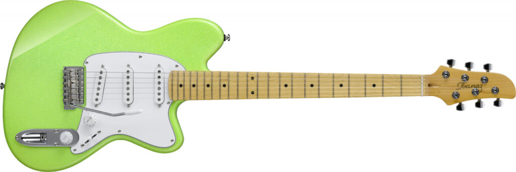 Ibanez Yvette Young YY10-SGS Slime Green Sparkle