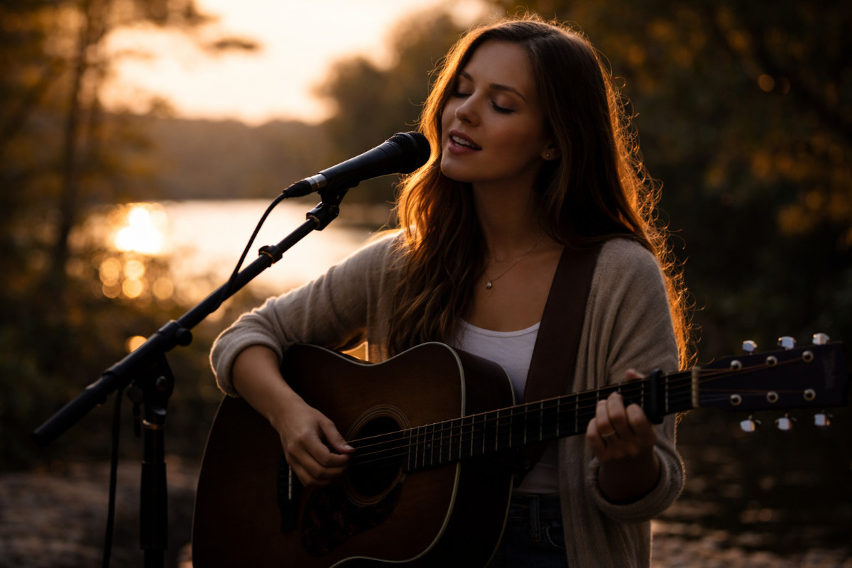 Minimalismus in der Musik: Nur Gitarre und Stimme