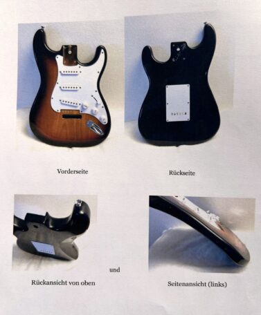 Fender Korpusform