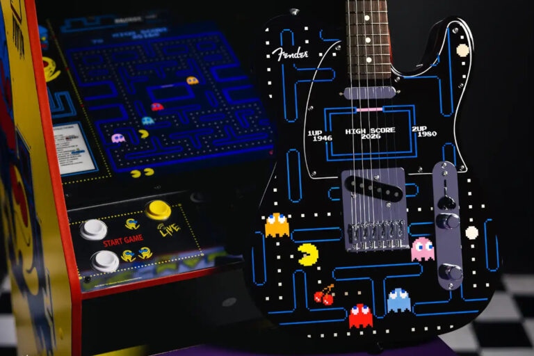 Fender x PAC-MAN: Limitierte Player II Telecaster feiert den Arcade-Klassiker