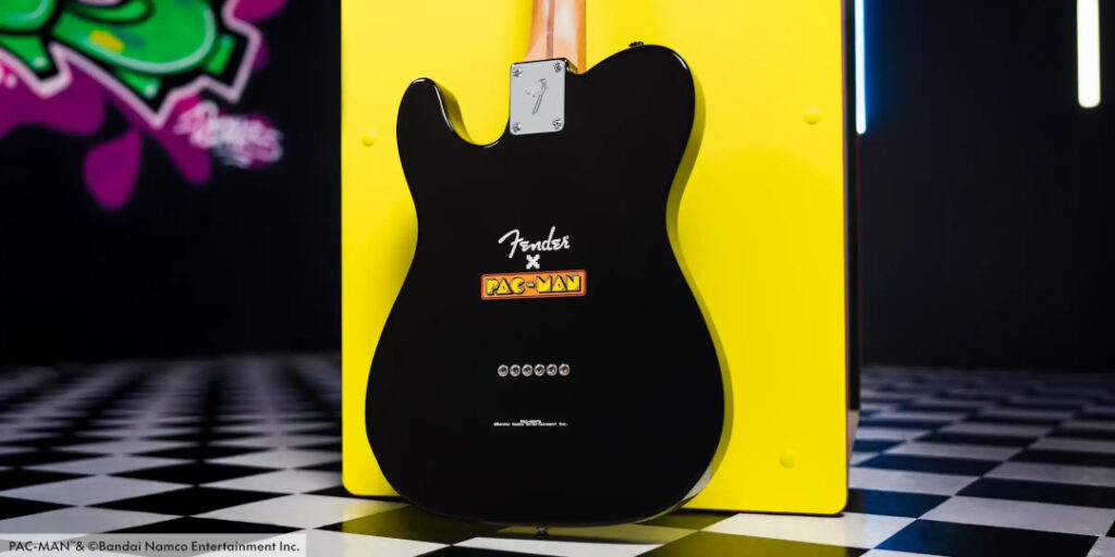 Rückseite der Fender x PAC-MAN Player II Telecaster 