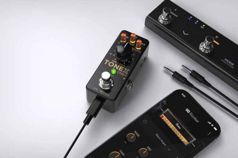 IK Multimedia TONEX One+: Neue App-, Bluetooth- und MIDI-Features