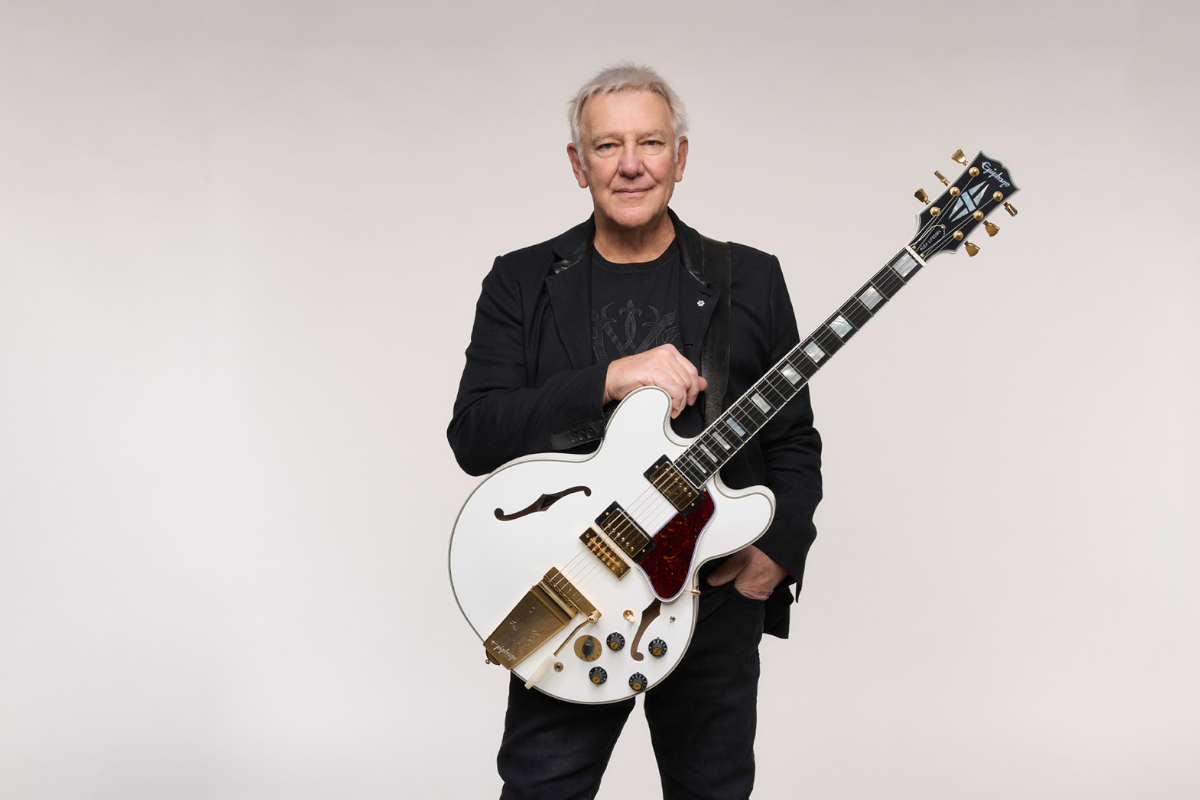 Epiphone Alex Lifeson 1976 ES-355 Alpine White – Reissue des Prog-Rock-Klassikers
