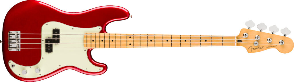 Fender 75th Anniversary Player II Precision Bass MN Candy Apple Red