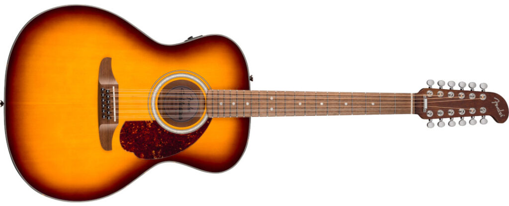 California Deluxe Villager E Honey Sunburst