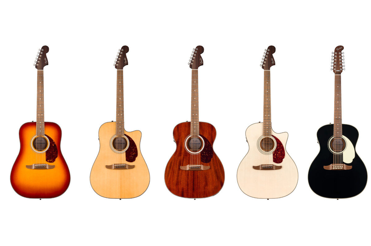 Fender California Deluxe: Neue Akustikgitarren mit modernem Fender-Charakter