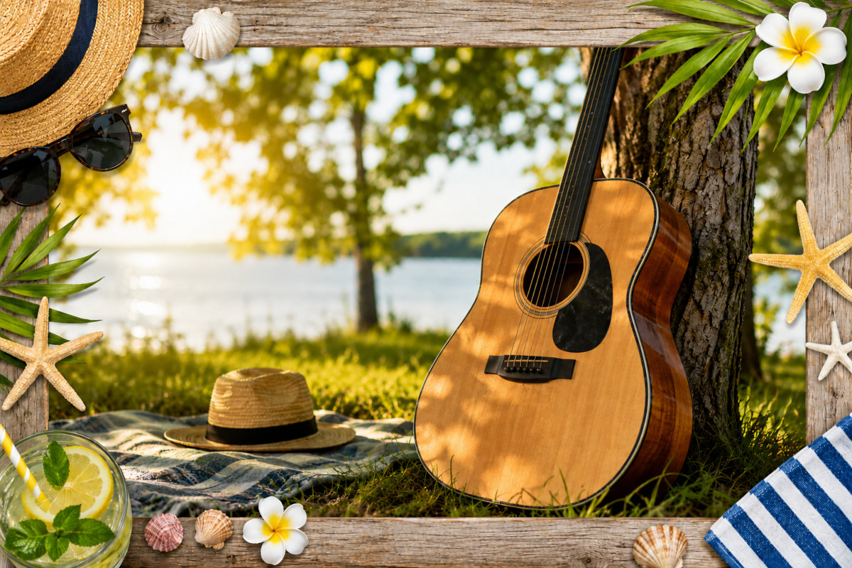 Gitarrenpflege im Sommer: So schützt du deine Akustikgitarre