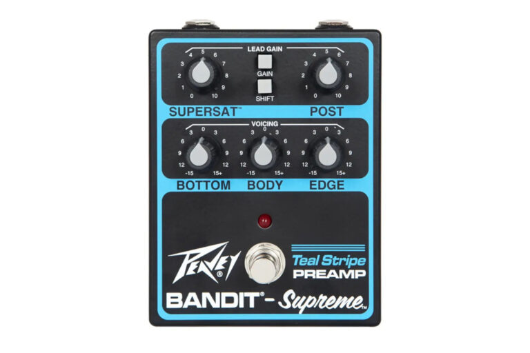 Peavey Bandit Supreme Preamp im Test: Zwei Kult-Verstärker in einem Pedal