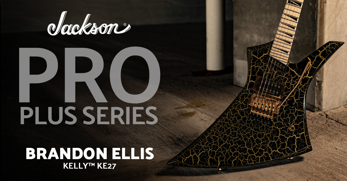 Jackson Brandon Ellis KE27: Signature-Kelly mit 27 Bünden