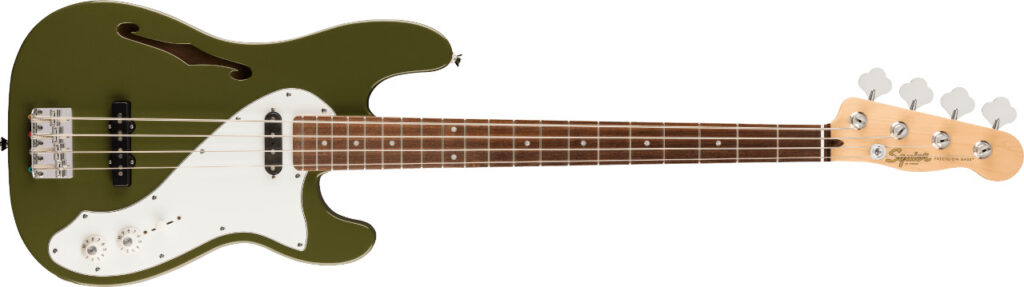 Squier Paranormal Precision Bass Thinline SJ Olive E-Bass