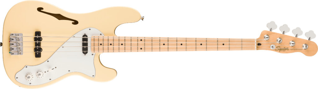 Squier Paranormal Precision Bass Thinline SJ Vintage White 