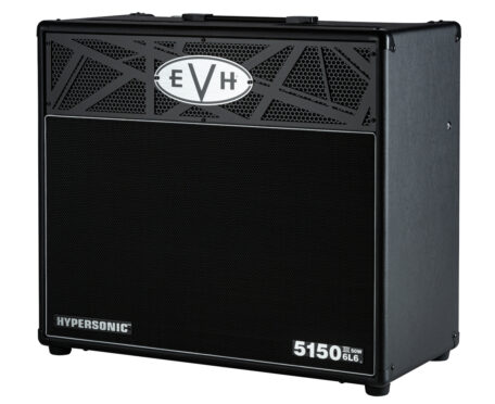 EVH 5150III Hypersonic 6L6 1x12 Black Schrägansicht.