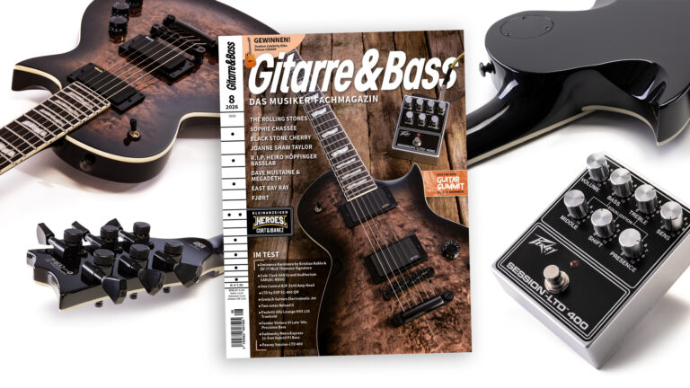 Die neue Gitarre & Bass 08/2026 ist da!
