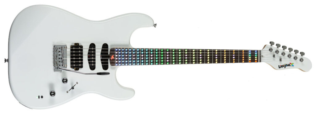 Litejam Smart Guitar RGB24/WH White Litejam Smart Guitar RGB24/WH White