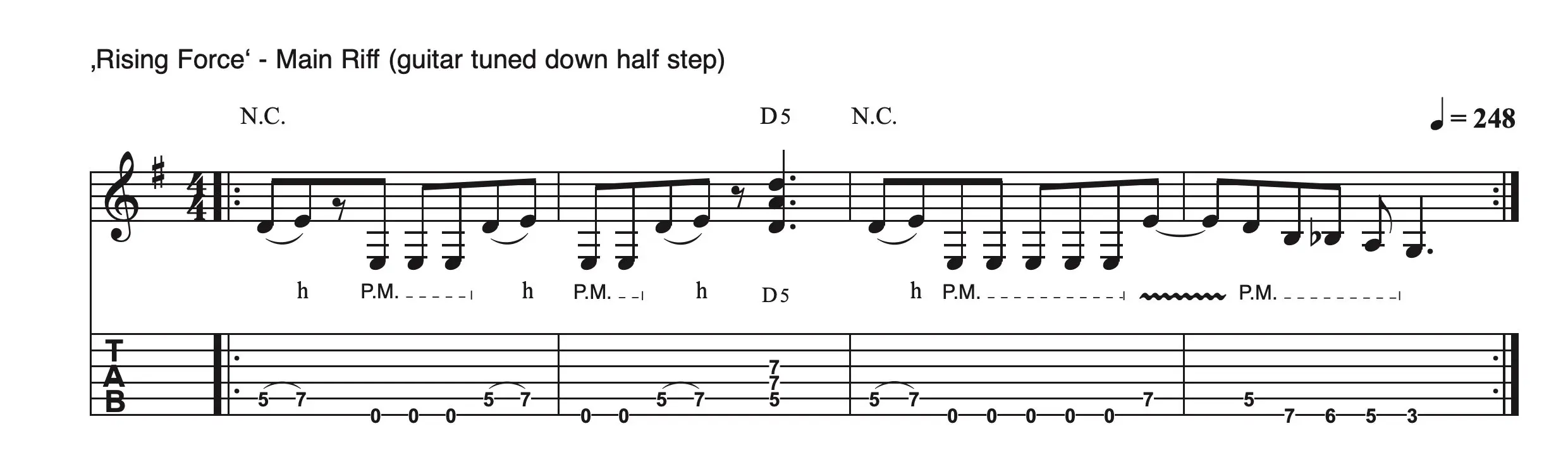 Riff Lab: YNGWIE MALMSTEEN 