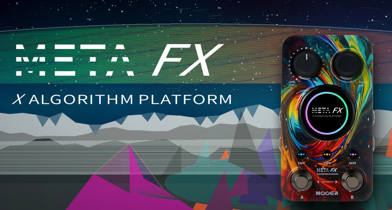 MOOER META FX: Neue Multieffektplattform mit austauschbarer Firmware