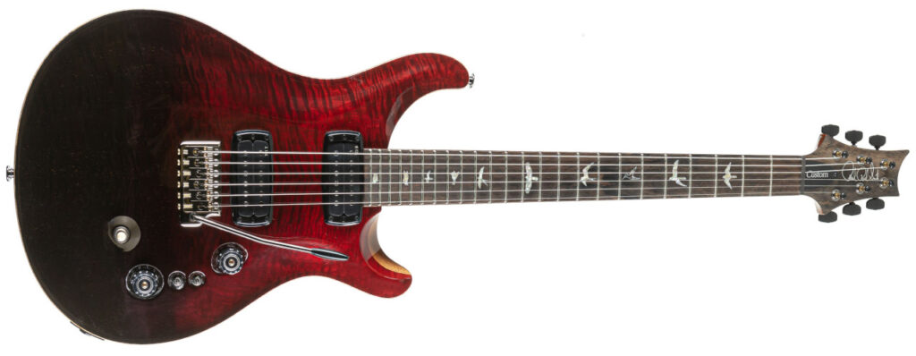 PRS Custom 24-08 Mango Top Limited Edition Fire Red / Gray Black Fade PRS Custom 24-08 Mango Top Limited Edition Fire Red / Gray Black Fade