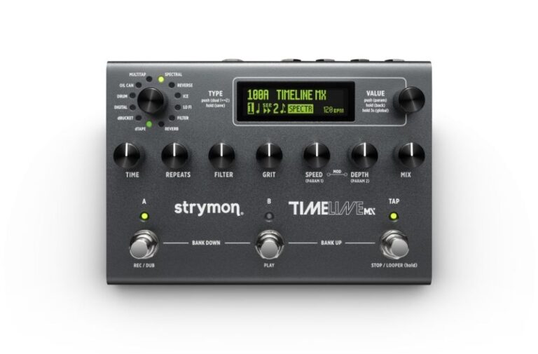 Strymon TimeLine MX Multi Delay Workstation im Test
