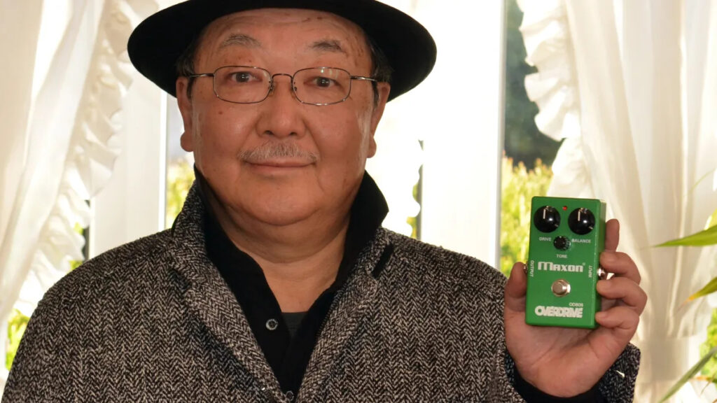 Susumu Tamura mit Maxon OD808 Pedal.